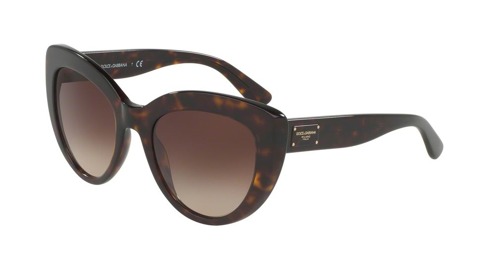 Dolce&amp;Gabbana DG4287F Bifocal Prescription Sunglasses DG4287F-502-13-53 - Lens Diameter 53 mm, Frame Color Havana