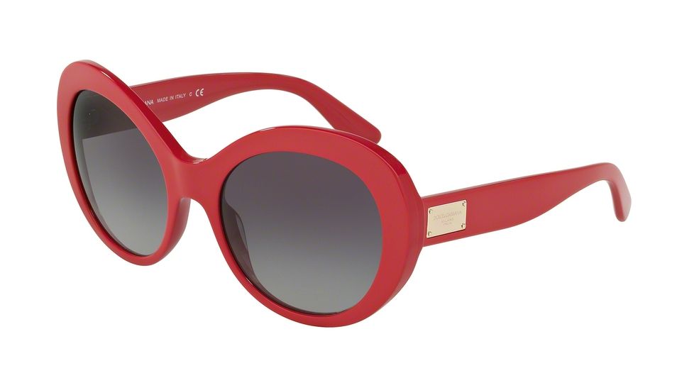 Dolce&amp;Gabbana DG4295F Single Vision Prescription Sunglasses DG4295F-30978G-57 - Lens Diameter 57 mm, Frame Color Fuxia