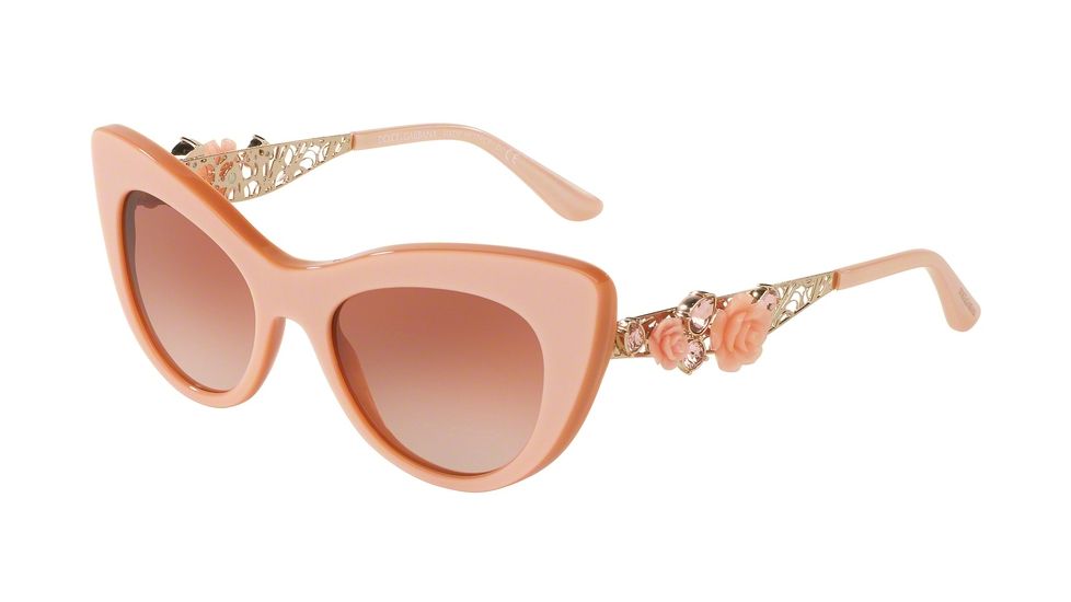 Dolce&amp;Gabbana DG4302B Single Vision Prescription Sunglasses DG4302B-309913-50 - Lens Diameter 50 mm, Frame Color Pearl Pink