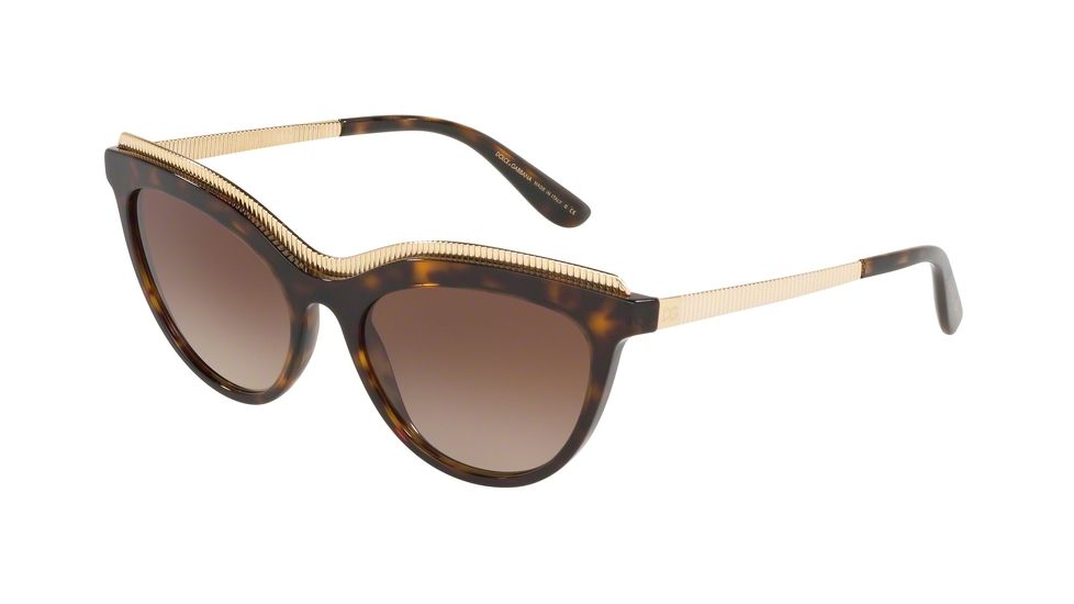 Dolce&amp;Gabbana DG4335 Prescription Sunglasses, 54mm, DG4335-502-13-54-SV