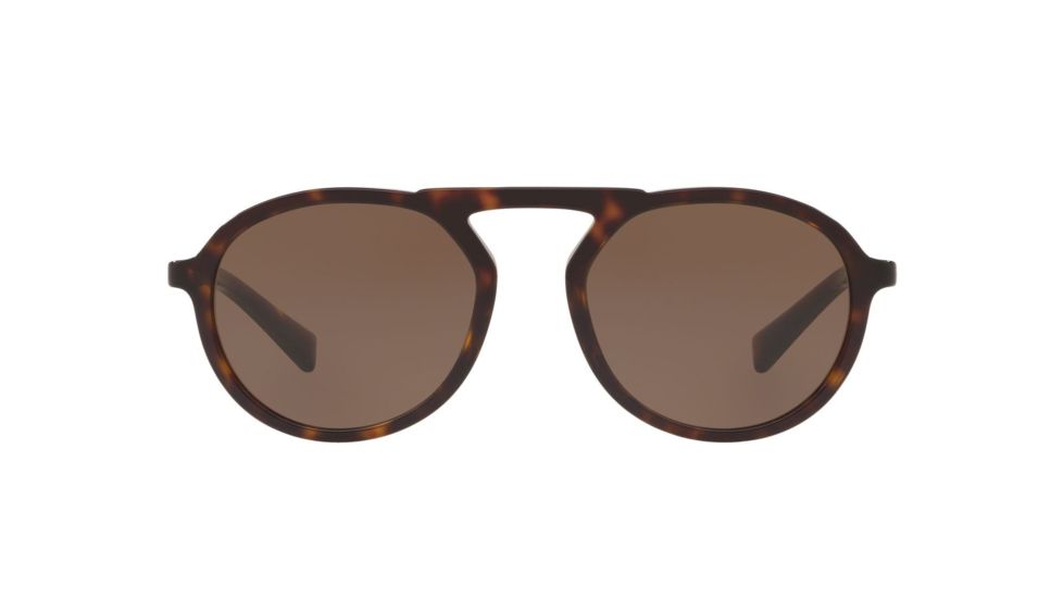 Dolce&amp;Gabbana DG4351F Bifocal Prescription Sunglasses, 54mm, Havana, DG4351F-502-73-54-BI