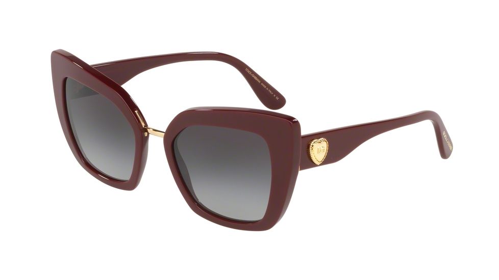 Dolce&amp;Gabbana DG4359F Bifocal Prescription Sunglasses, 52mm, DG4359F-30918G-52-BI