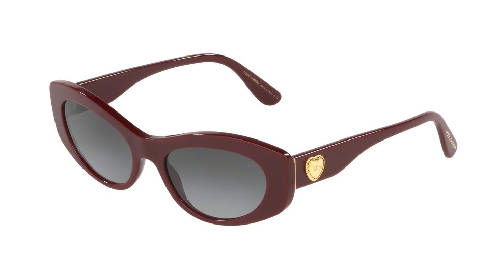 Dolce&amp;Gabbana DG4360 Sunglasses 30918G-53, Grey Gradient Lenses