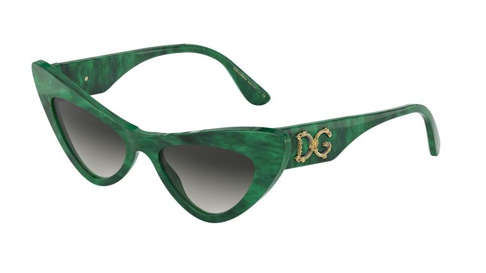 Dolce&amp;Gabbana DG4368F Sunglasses 32308G-52 - , Grey Gradient Lenses