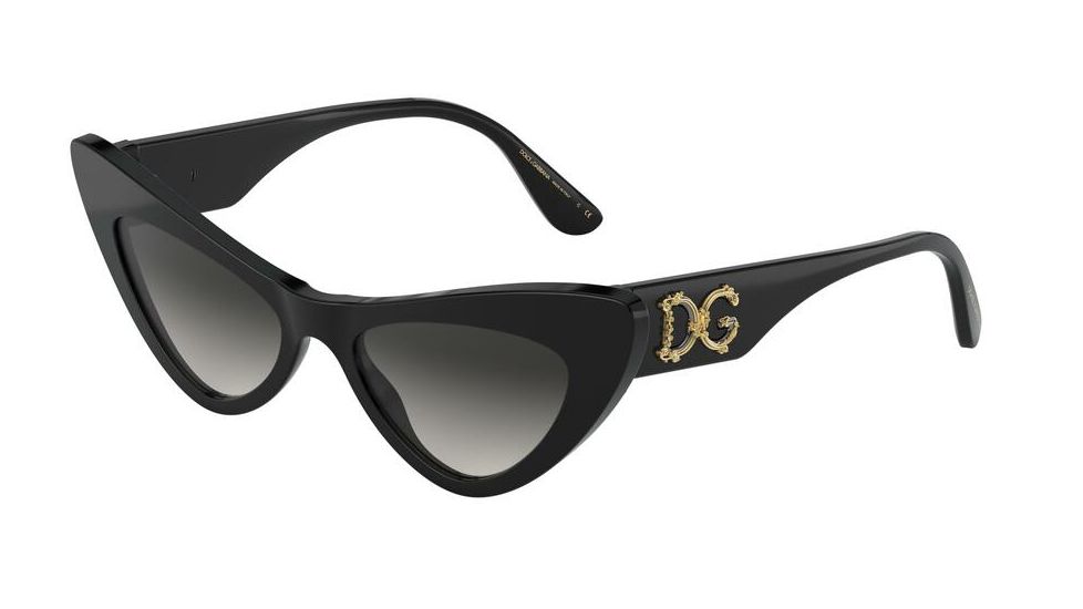 Dolce&amp;Gabbana DG4368F Sunglasses 501/8G-52 - , Grey Gradient Lenses