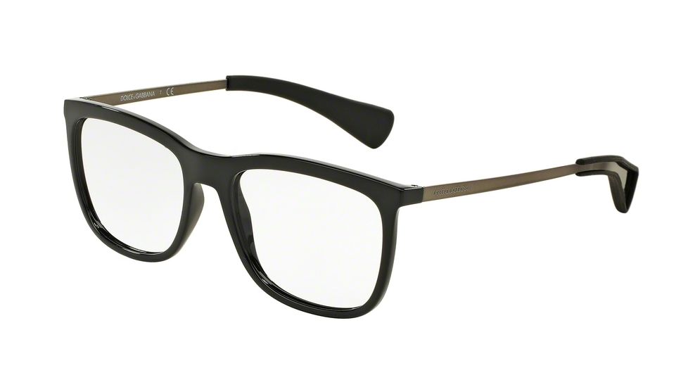 Dolce&amp;Gabbana DG5018 Bifocal Prescription Eyeglasses 501-53 - Black Frame