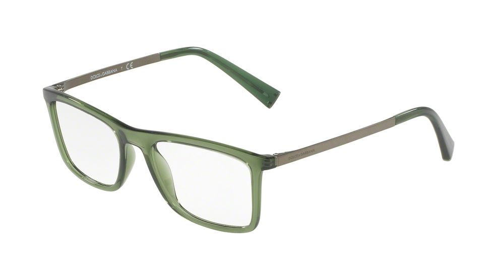 Dolce&amp;Gabbana DG5023 Eyeglass Frames 3068-52 - Transparent Green Frame