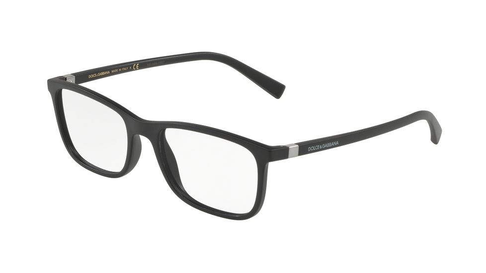 Dolce&amp;Gabbana DG5027 Eyeglass Frames 2525-55 - Matte Black Frame