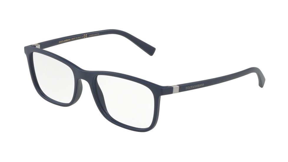 Dolce&amp;Gabbana DG5027 Eyeglass Frames 3017-55 - Matte Blue Frame