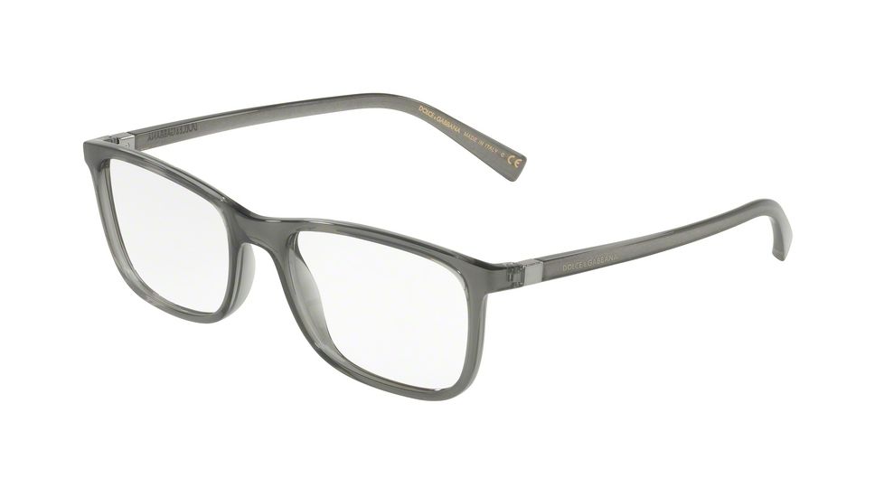 Dolce&amp;Gabbana DG5027 Eyeglass Frames 3160-55 - Transparent Grey Frame
