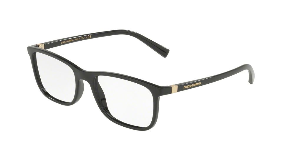 Dolce&amp;Gabbana DG5027 Eyeglass Frames 501-55 - Black Frame