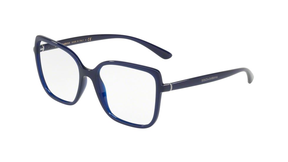 Dolce&amp;Gabbana DG5028 Eyeglass Frames 3094-53 - Opal Blue Frame