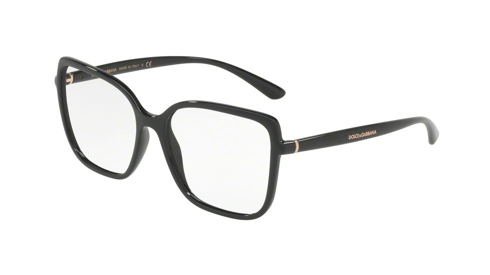 Dolce&amp;Gabbana DG5028 Eyeglass Frames 501-53 - Black Frame