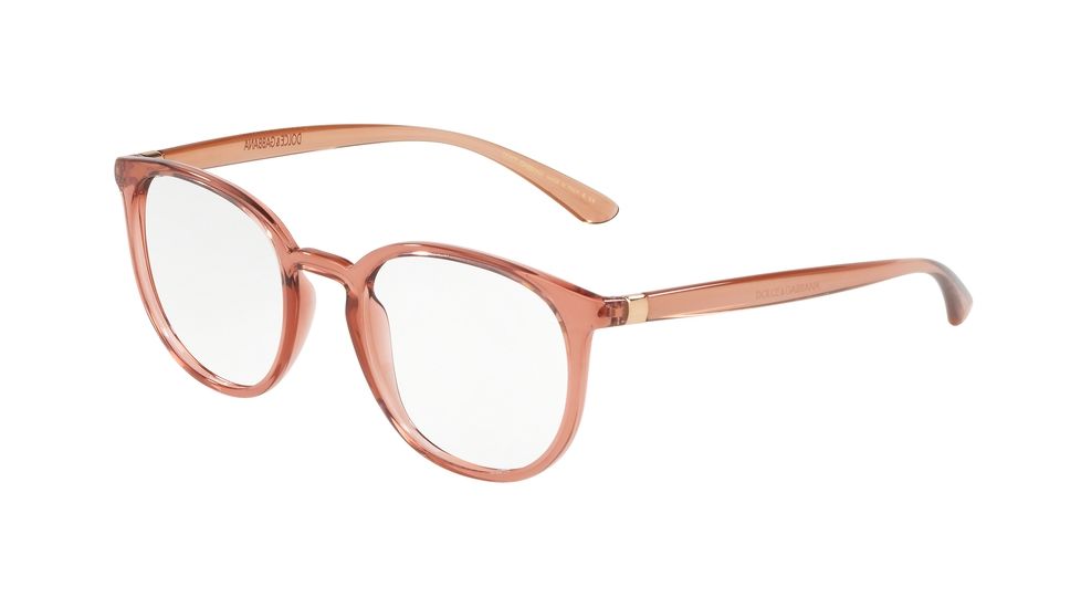 Dolce&amp;Gabbana DG5033 Eyeglass Frames 3148-50 - Transparente Pink Frame
