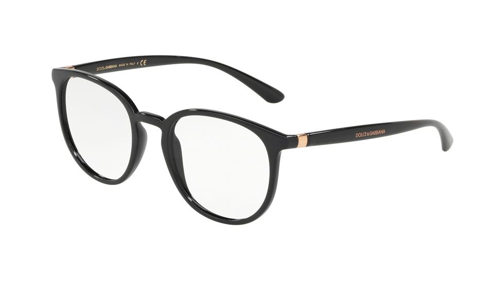 Dolce&amp;Gabbana DG5033 Eyeglass Frames 501-50 - Black Frame