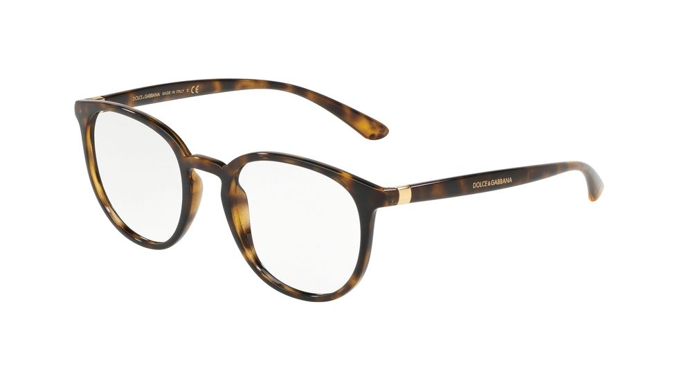 Dolce&amp;Gabbana DG5033 Eyeglass Frames 502-50 - Havana Frame