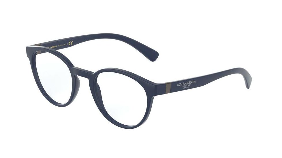 Dolce&amp;Gabbana DG5046 Eyeglass Frames 3017-49 - Matte Blue