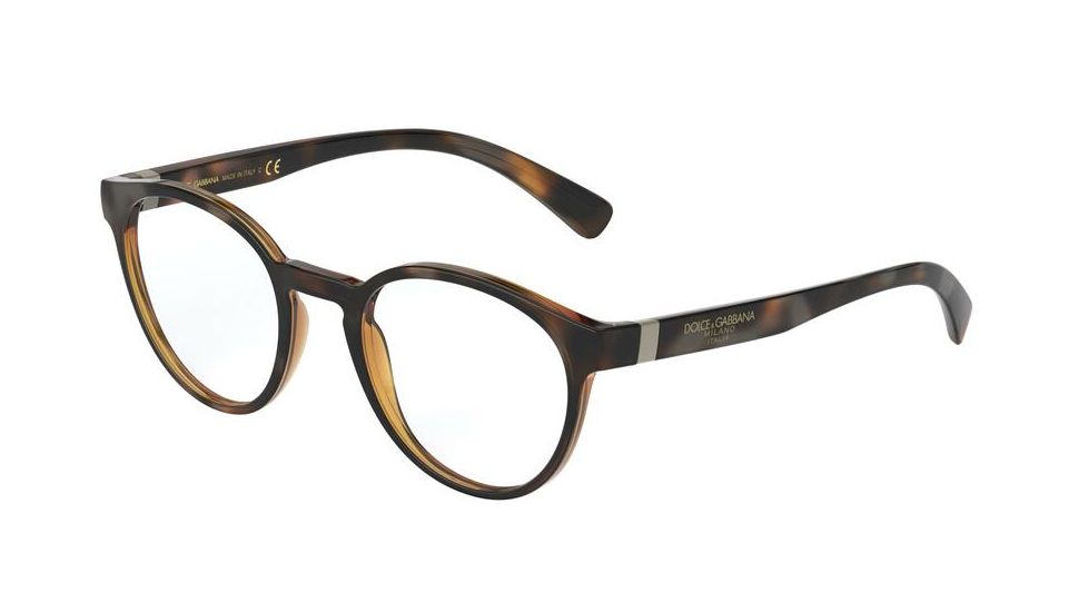 Dolce&amp;Gabbana DG5046 Eyeglass Frames 502-49 - Havana