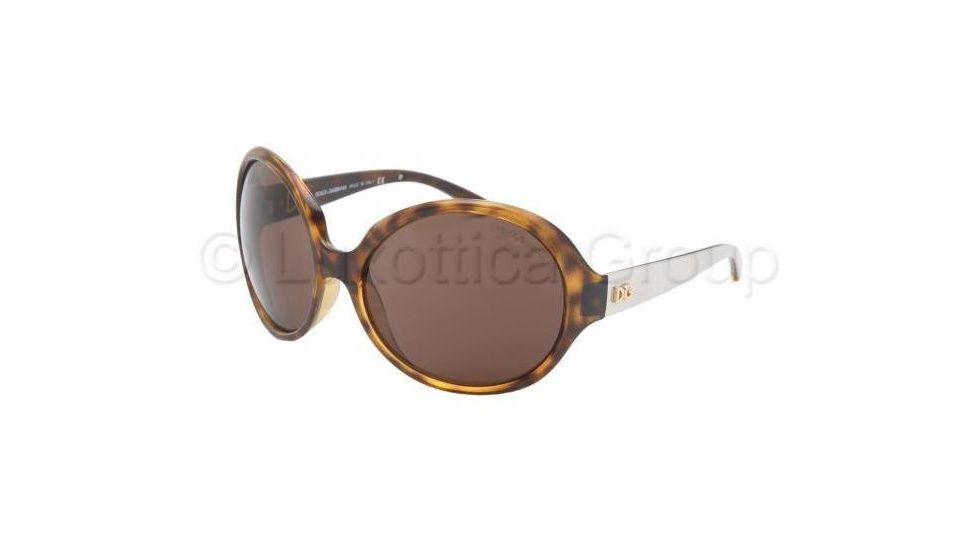Dolce &amp; Gabbana DG6043 Sunglasses 502/73-6417 - Havana Brown