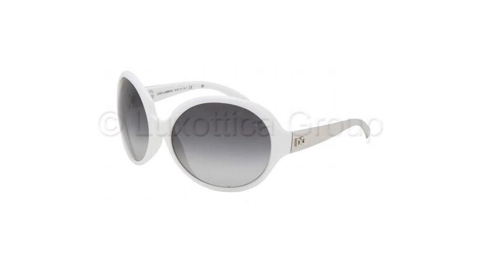 Dolce &amp; Gabbana DG6043 Sunglasses 508/8G-6417 - White Gray Gradient