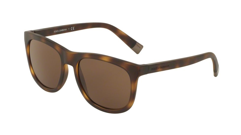 Dolce&amp;Gabbana DG6102 Bifocal Prescription Sunglasses DG6102-302873-55 - Lens Diameter 55 mm, Frame Color Matte Dark Havana
