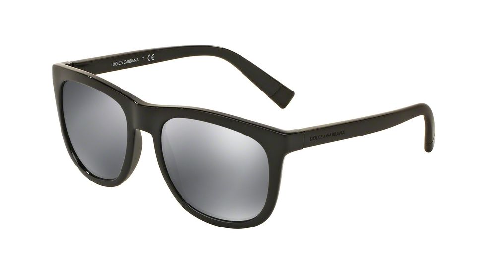 Dolce&amp;Gabbana DG6102 Bifocal Prescription Sunglasses DG6102-501-6G-55 - Lens Diameter 55 mm, Frame Color Black