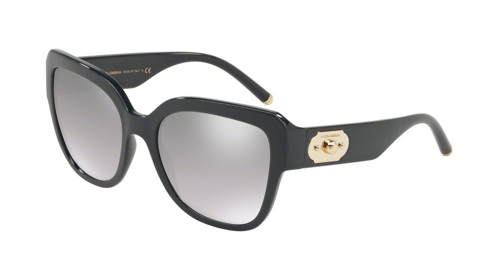 Dolce&amp;Gabbana DG6118 Progressive Prescription Sunglasses DG6118-30906V-56 - Lens Diameter 56 mm, Frame Color Grey
