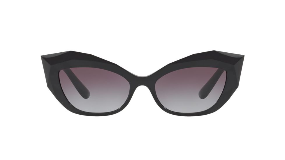 Dolce&amp;Gabbana DG6123 Progressive Prescription Sunglasses, 54mm, Black, DG6123-501-8G-54-PRO