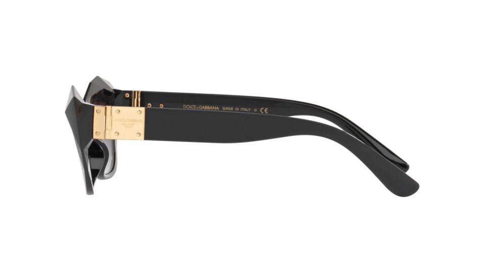 Dolce&amp;Gabbana DG6123 Progressive Prescription Sunglasses, 54mm, Black, DG6123-501-8G-54-PRO