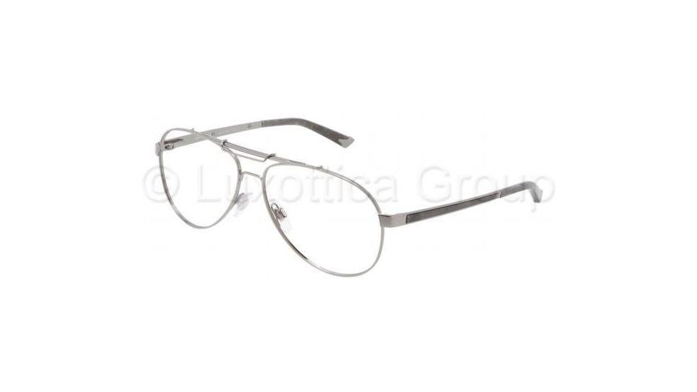 Dolce&amp;Gabbana Iconic evolution DG1223 Progressive Prescription Eyeglasses 04-5614 - Gunmetal Frame
