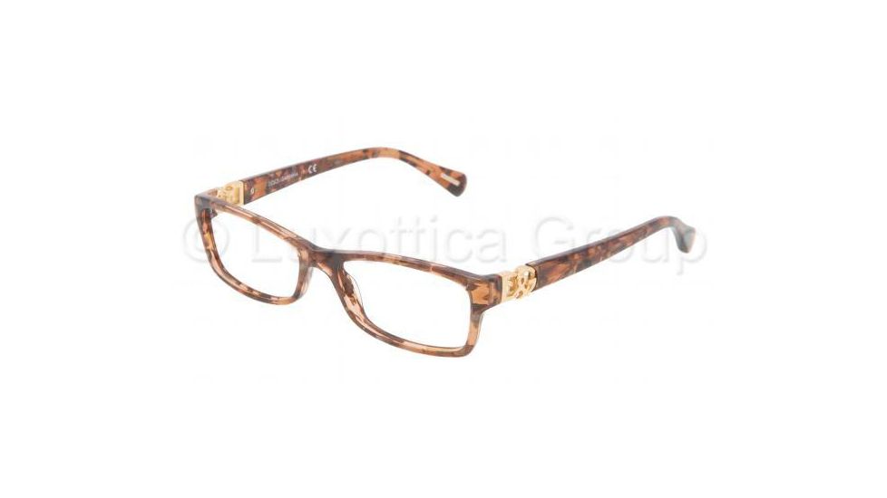 Dolce&amp;Gabbana ICONIC LOGO DG3147P Bifocal Prescription Eyeglasses 2550-5116 - Brown Marble Frame