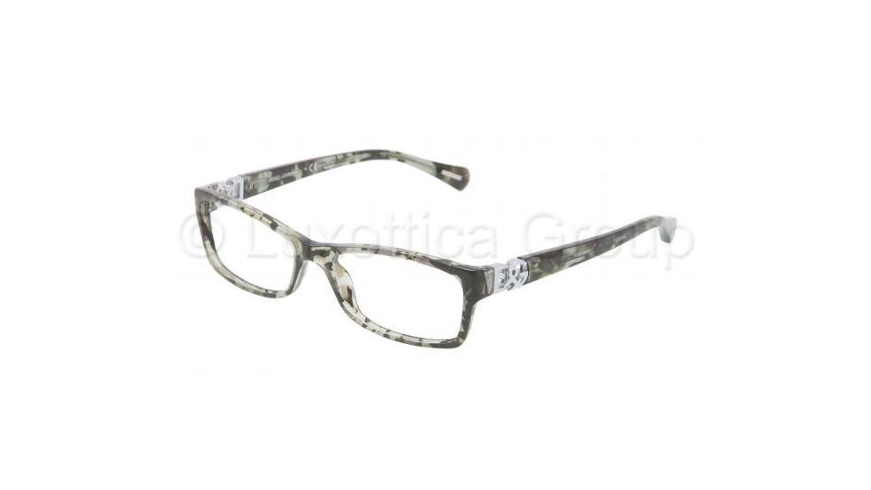 Dolce&amp;Gabbana ICONIC LOGO DG3147P Bifocal Prescription Eyeglasses 2655-5116 - Green Marble Frame, Demo Lens Lenses