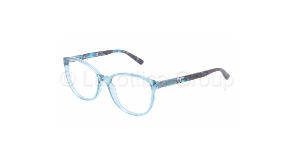 Dolce&amp;Gabbana ICONIC LOGO DG3154P Progressive Prescription Eyeglasses 2691-5216 - Dark Steel Frame