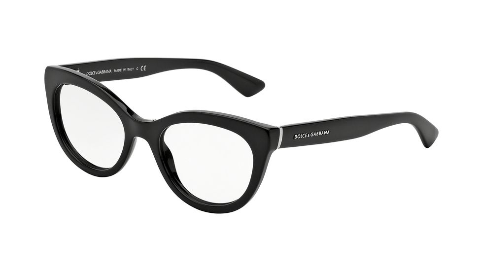 Dolce&amp;Gabbana LACE DG3197 Bifocal Prescription Eyeglasses 501-51 - Black Frame