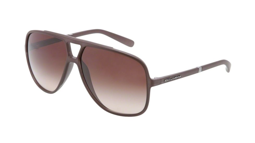Dolce&amp;Gabbana LIFESTYLE DG6081 Progressive Prescription Sunglasses DG6081-265213-60 - Lens Diameter 60 mm, Lens Diameter 60 mm, Frame Color Brown