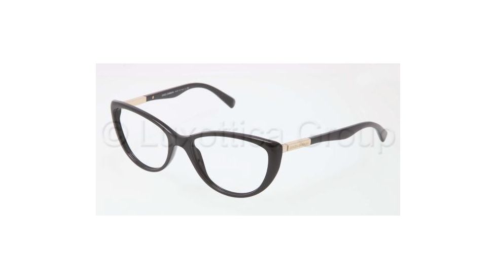 Dolce&amp;Gabbana LIPSTICK DG3155 Eyeglass Frames 501-5217 - Black Frame