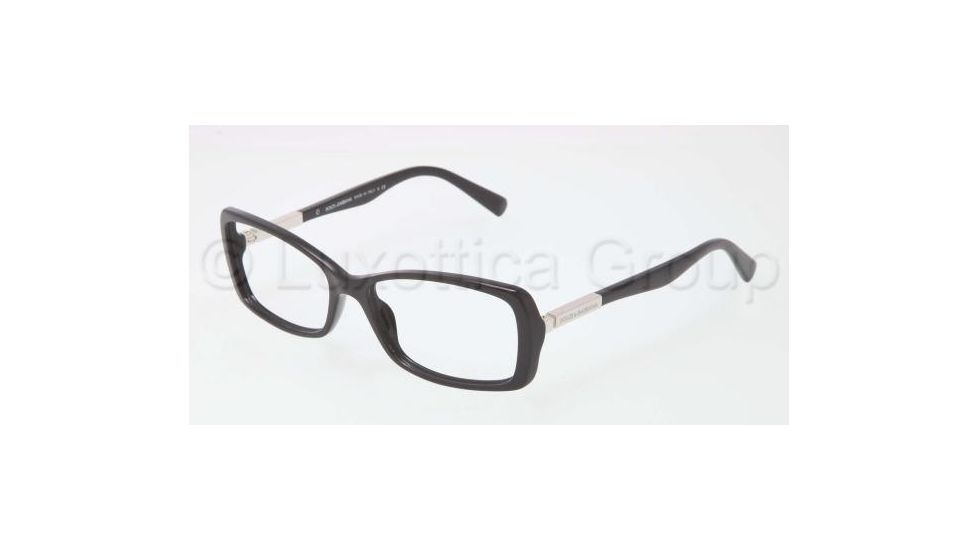 Dolce&amp;Gabbana LIPSTICK DG3156 Progressive Prescription Eyeglasses 501-5116 - Black Frame