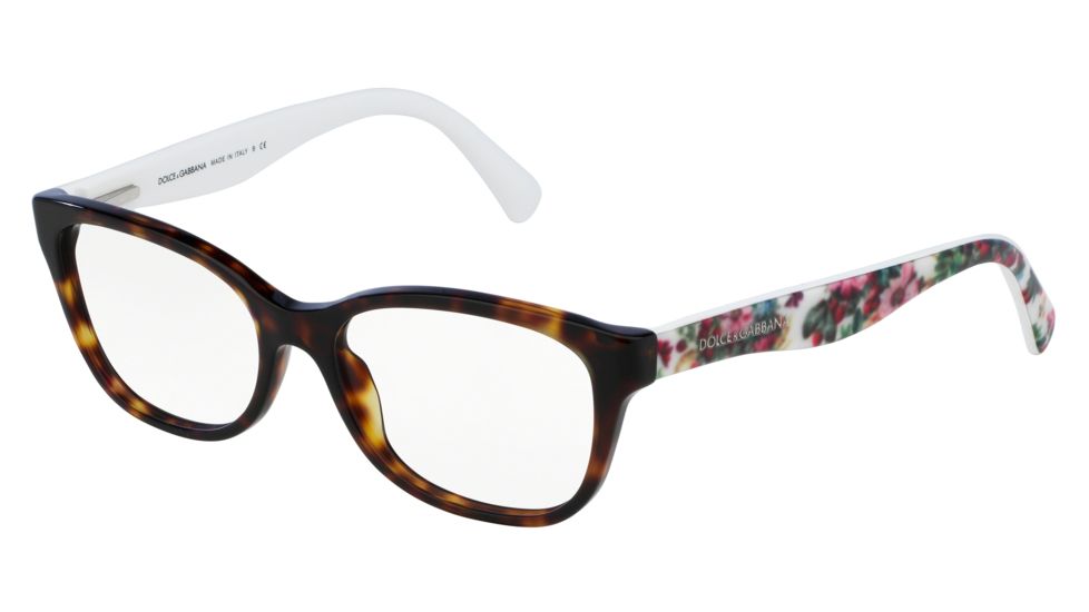 Dolce&amp;Gabbana MATT SILK DG3136 Prescription Eyeglasses 2783-55 - Havna Frame