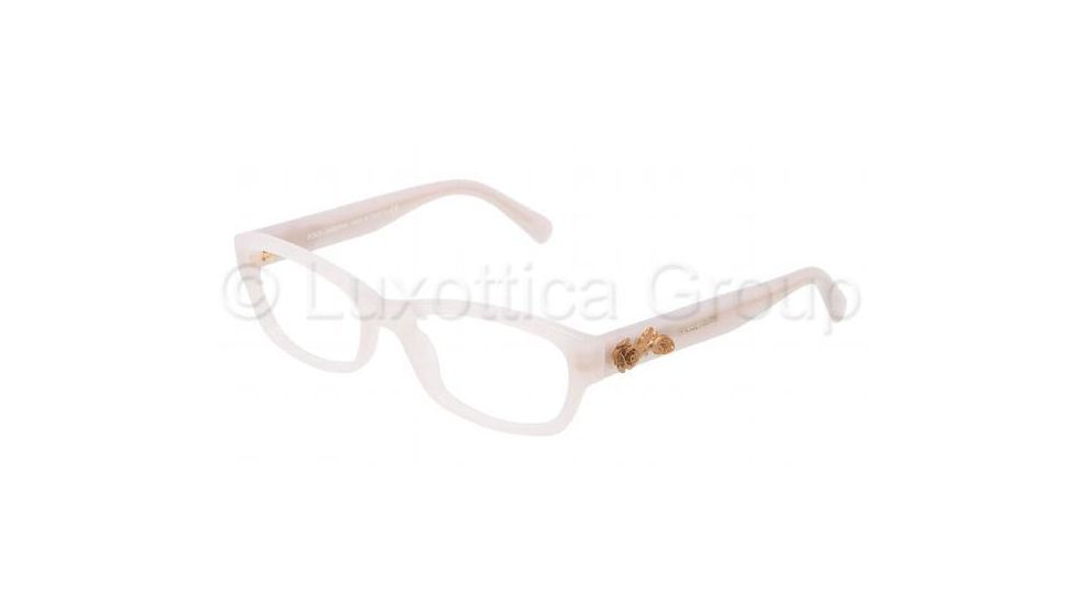 Dolce&amp;Gabbana SICILIAN BAROQUE DG3150 Eyeglass Frames 2675-5217 - Opal Ice Frame, Demo Lens Lenses