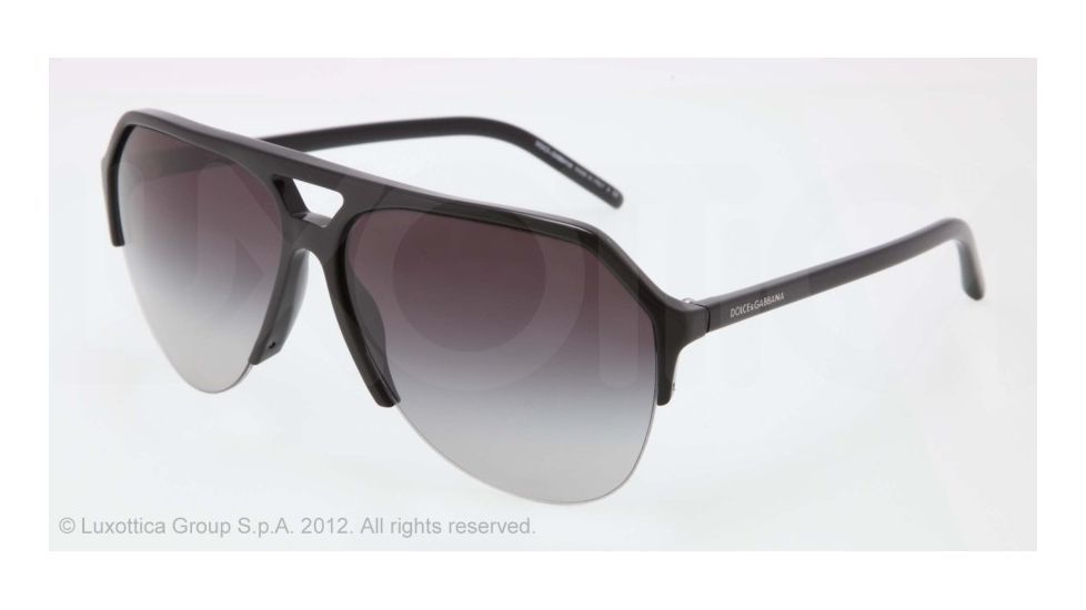 Dolce&amp;Gabbana STEFANO - FASHION SHOW SS13 DG4178 Sunglasses 501/8G-62 - Black Frame, Gray Gradient Lenses