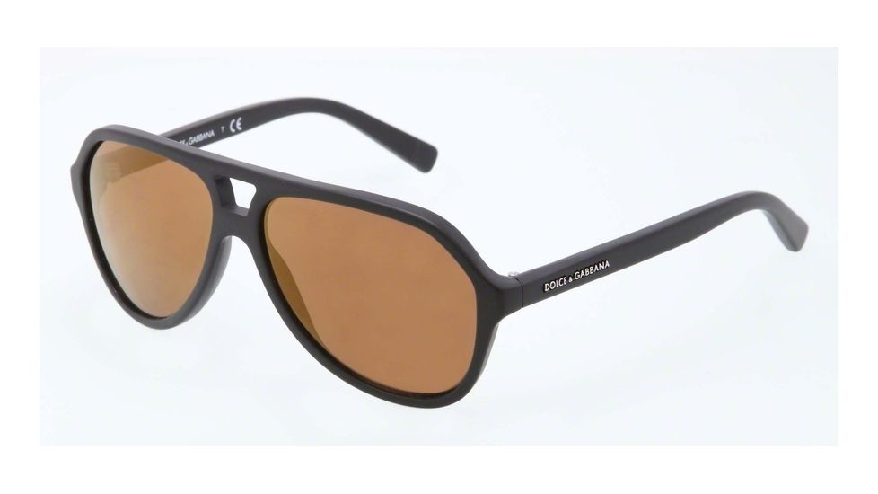 Dolce&Gabbana STRIPES DG4201 Single Vision Prescription Sunglasses DG4201-1934F9-52 - Lens Diameter 52 mm, Lens Diameter 52 mm, Frame Color Matte Black