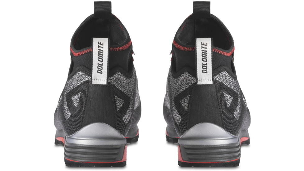 Dolomite Veloce GTX Shoes - Mens, Pewter Grey/Fiery Red, 10M/11W, 2695231186016-10M/11W