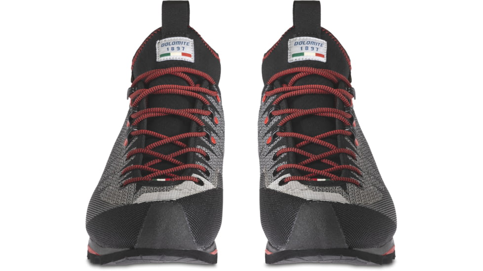 Dolomite Veloce GTX Shoes - Mens, Pewter Grey/Fiery Red, 10M/11W, 2695231186016-10M/11W