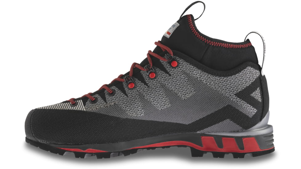 Dolomite Veloce GTX Shoes - Mens, Pewter Grey/Fiery Red, 10M/11W, 2695231186016-10M/11W