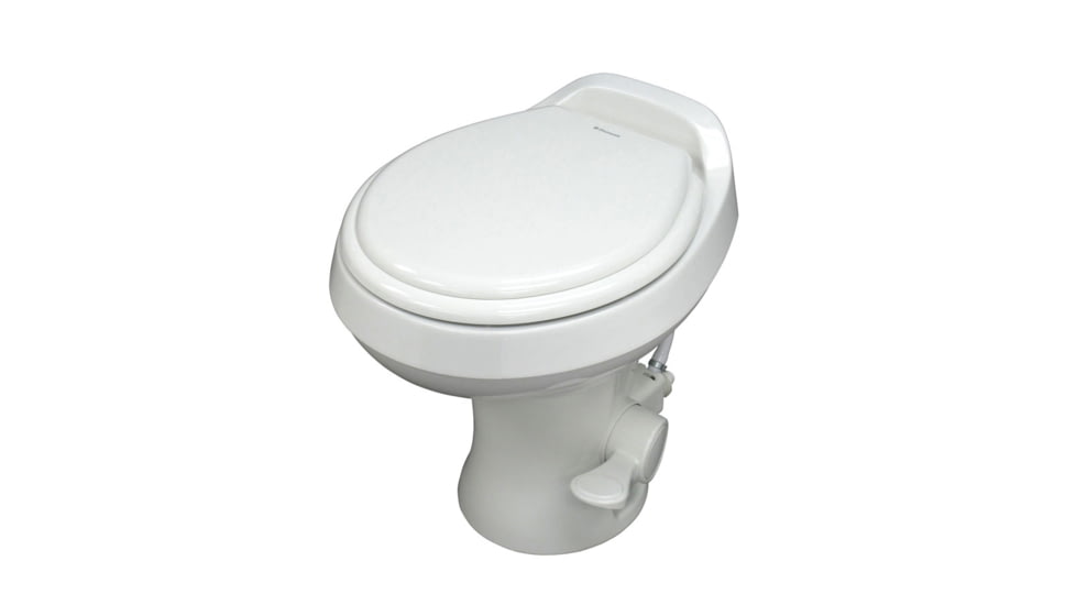 DOMETIC 300 Series Standard Height RV Toilet, White, 302300071