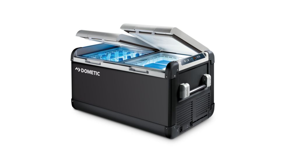DOMETIC CFX-95 Dual Zone Portable Refrigerator / Freezer W/Wifi,Smokey Gray, 9105306639