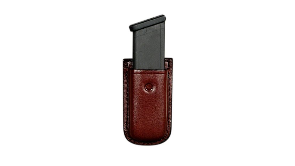 Don Hume D417 Clip On Single Magazine Holder, Glock 42, Ambidextrous, Black, D739100