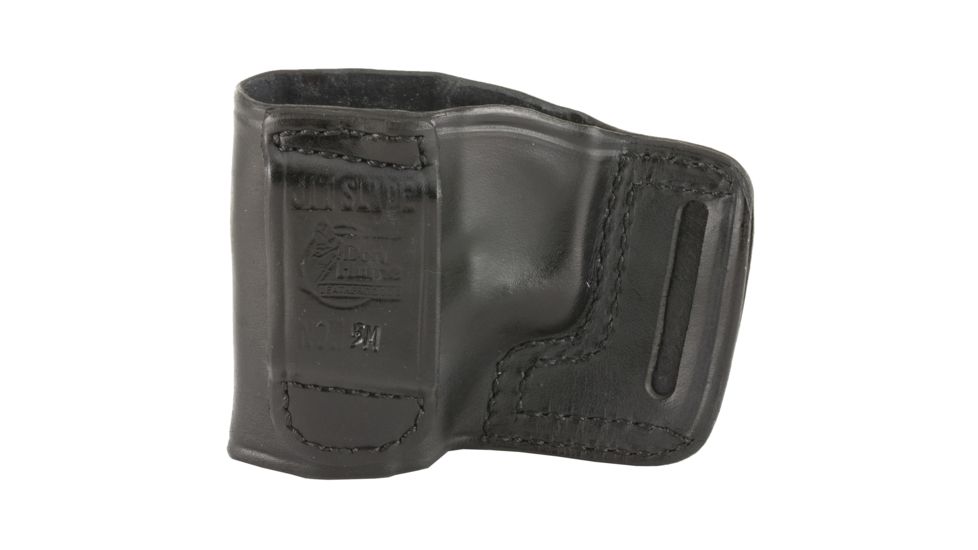 Don Hume S&amp;W 39/59/439/459/639 Right Hand Leather Slide Holster, Black, DHJ941500R