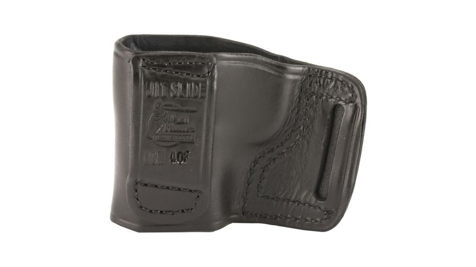 Don Hume S&amp;W Sigma V Right Hand Leather Slide Holster, Black, DHJ956500R