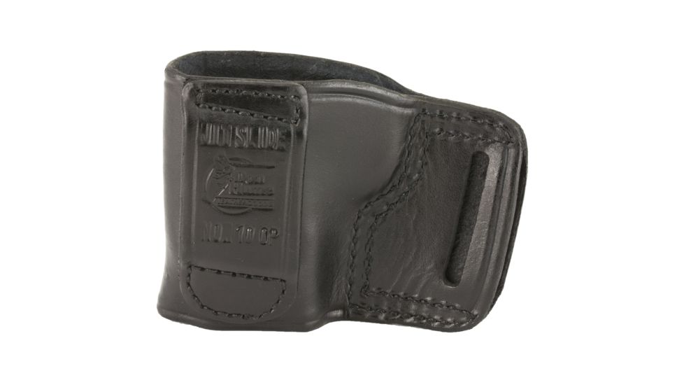 Don Hume Springfield 1911 Right Hand Leather Slide Holster, Black, DHJ942010R